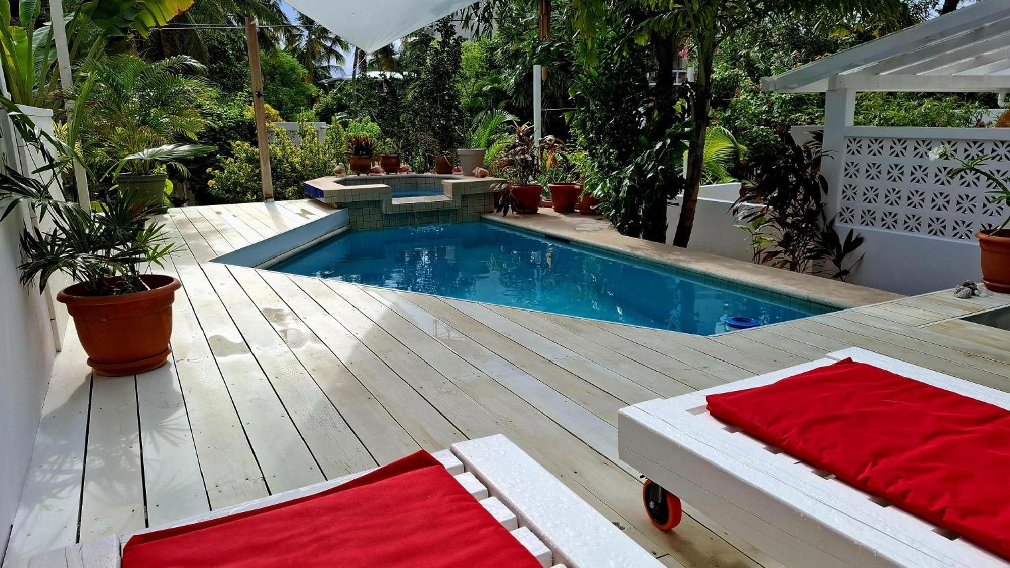 Amanda'S Place Casa Amancer - Sea View, Pool And Tropical Garden كاي كولكر المظهر الخارجي الصورة